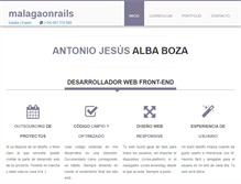 Tablet Screenshot of malagaonrails.com